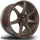 Nabendeckel Medium bronze matt