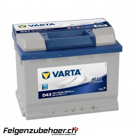 Varta Autobatterie 560127054 (D43)
