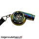 Schlüsselanhänger Turbo mit LED & Turbo Sound Neo Chrome