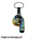 Schlüsselanhänger Turbo mit LED & Turbo Sound Neo Chrome
