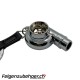Schlüsselanhänger Turbo Silber
