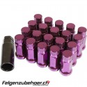 Radmuttern GT50 geschlossen purple Stahl Kegelbund