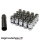 Radmuttern SD20 chrom M12X1.25 Stahl Kegelbund